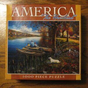 America The Heartland 1000 Piece Jigsaw Puzzle Treasured Moments by CEACO